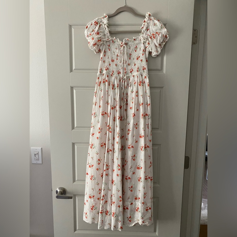 Doen Stanza Dress in Sweet Abelia Print